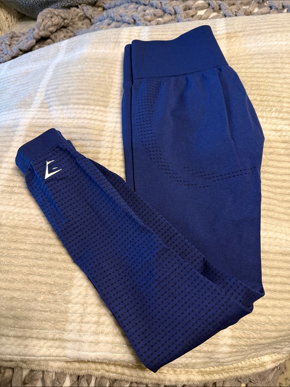 Electric Blue GYMSHARK Seamless Leggings